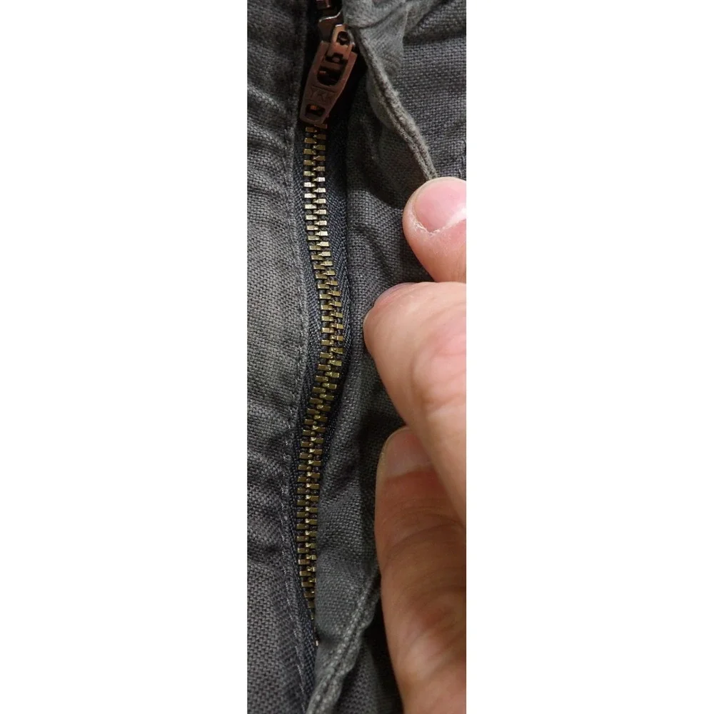 The North Face Motion Hiking Trail Chino Pants Cotton Stretch Men 38 Short Gray